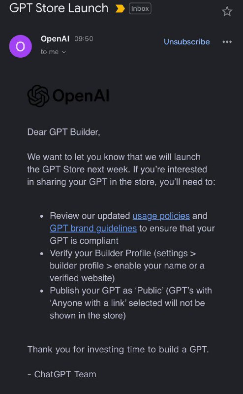 OpenAI GPT 商店将于下周推出