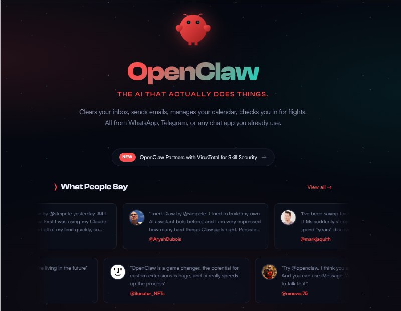 黄仁勋盛赞 OpenClaw：普及速度创纪录，三周走完 Linux 三十年路英伟达（NVIDIA）首席执行官黄仁勋在近日的摩根士丹利会议上发表重磅演讲，指出智能体 AI(Agentic AI)正迎来历史性拐点，并对开源项目 OpenClaw 给予了极高评价