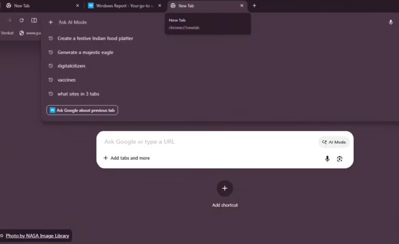 谷歌 Chrome 迎重大 AI 更新：搜索框功能“大换血”，跨标签页协同成亮点谷歌近期正持续发力，旨在将 Chrome 浏览器打造成更智能的效率工具