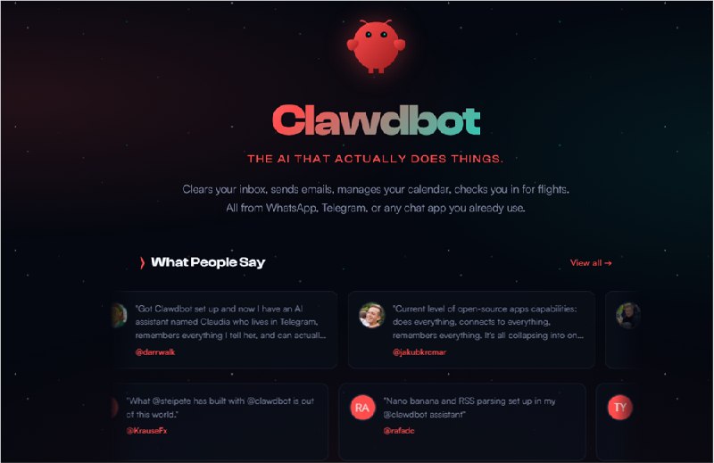 GitHub 涨星之王!Clawdbot 一天狂揽9000Star，开源“赛博管家”火遍极客圈AIbase 报道 ——2026年1月26日，一款名为 Clawdbot 的开源 AI 助手在开发者圈层空前爆火