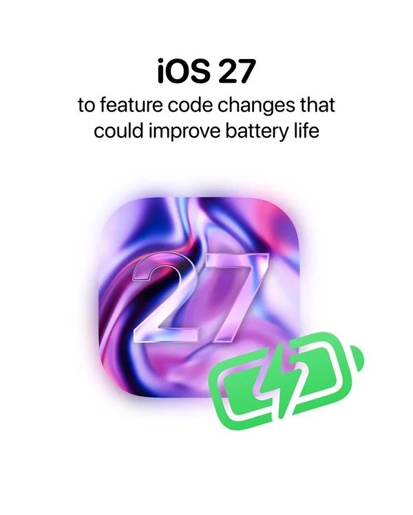 iOS 27将着重于代码瘦身 从“面子”转向了“里子”知名苹果爆料人Mark Gurman透露，苹果正准备在今年的开发者大会上展示iOS 27