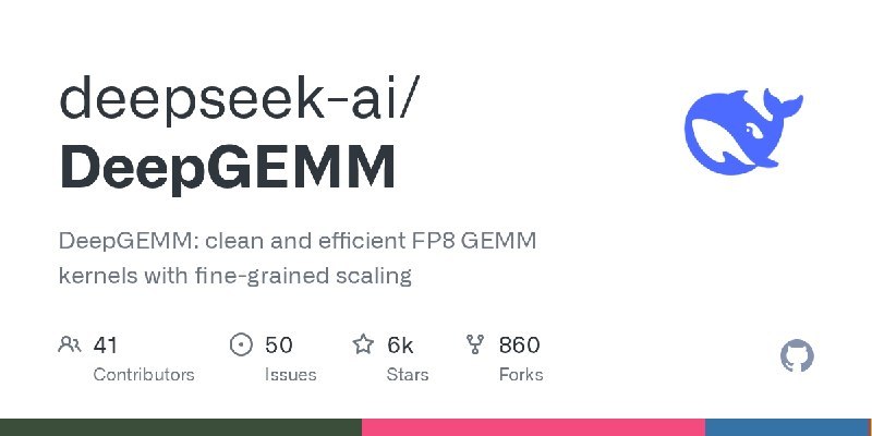 DeepSeek 发布 DeepGEMM 重大更新：推出 Mega MoE 融合算子并支持 FP4 精度DeepSeek 旗下高性能算子库 DeepGEMM 于 2026 年 4 月 16 日发布重大更新，正式推出 Mega MoE 融合算子