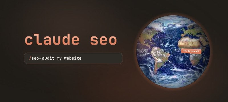 AgriciDaniel/claude-seoUniversal SEO skill for Claude Code. 26 sub-skills + 19 sub-agents covering technical SEO, E-E-A-T, schema, GEO/AEO, agent readiness (Lighthouse Agentic Browsing, WebMCP, llms.txt), backlinks, local SEO, e-commerce, international SEO, Google APIs, and PDF/Excel reporting. 9 optional extensions for live SEO data.Language: PythonStars: 21689Forks: 2997via Trending repositories on GitHub this week · GitHub (author: AgriciDaniel)