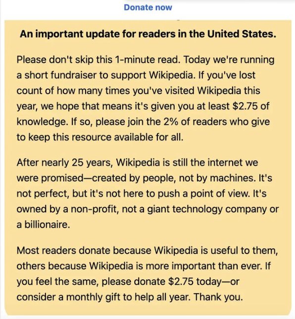 维基百科暗讽马斯克：我们不是机器创造出来的马斯克旗下xAI近日推出了一款由AI驱动的百科全书网站Grokipedia，与维基百科展开竞争