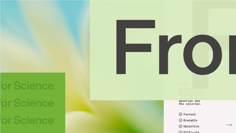 AI 科学研究新基准:FrontierScience 评估模型推理能力在科学研究中，推理能力至关重要