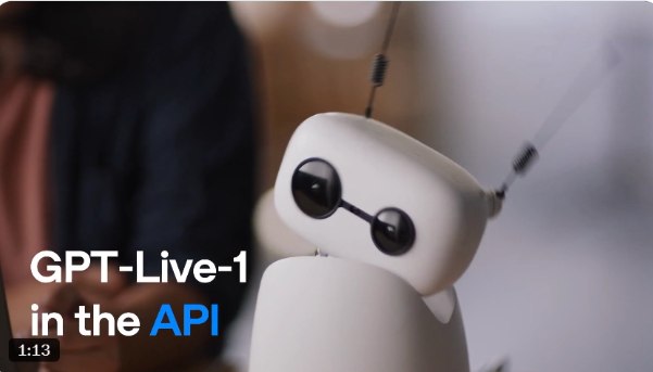 OpenAI 将 GPT-Live-1 引入 API：全双工语音、支持打断，可接电话做客服OpenAI 宣布将 GPT-Live-1 引入 API，开发者可据此打造支持实时语音交互的应用和业务流程