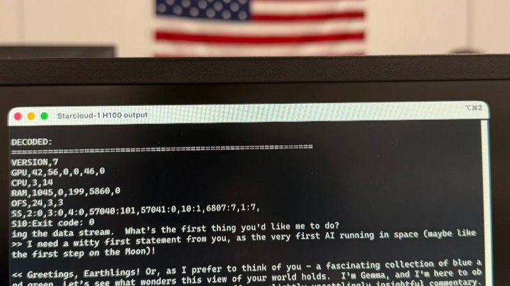 英伟达投资的初创公司Starcloud在太空中训练首个AI模型由英伟达投资的轨道数据中心初创公司Starcloud近日宣布，已成功实现人类首次在太空中训练大语言模型