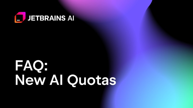 JetBrains 回应 AI 配额缩减争议：承认设预期有误，强调透明与可持续9 月 16 日，JetBrains 针对近期用户对新 AI 配额政策的不满，发布了一份 FAQ 说明