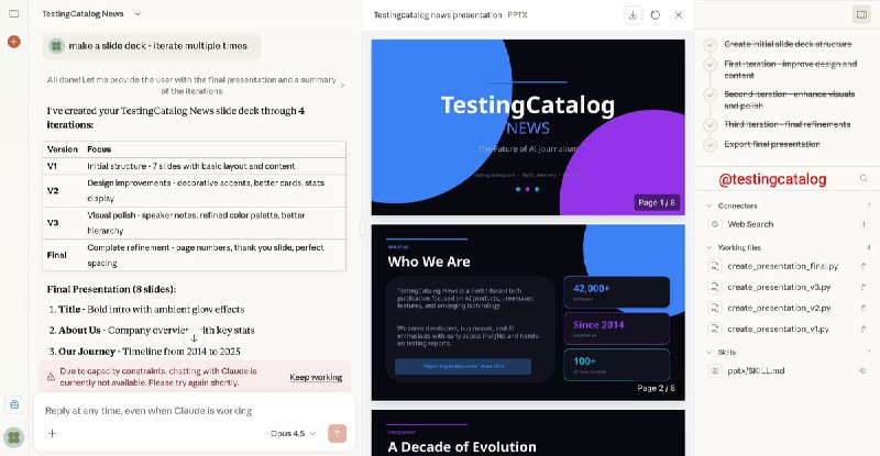 ↩️🖼 Anthropic 内部测试 Claude 任务模式，强化 AI 智能体自动化能力科技圈🎗在花频道📮:Anthropic 发布 Claude Opus 4.1 模型 Anthropic 公司今日宣布，正式推出其最新模型 Claude Opus 4.1