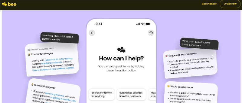亚马逊推出 AI 可穿戴设备 Bee，助你记录生活点滴亚马逊近日发布了一款名为 Bee 的 AI 可穿戴设备，在早期测试中，体验者发现该设备的操作非常简便，只需按一个按钮即可开始或停止录音