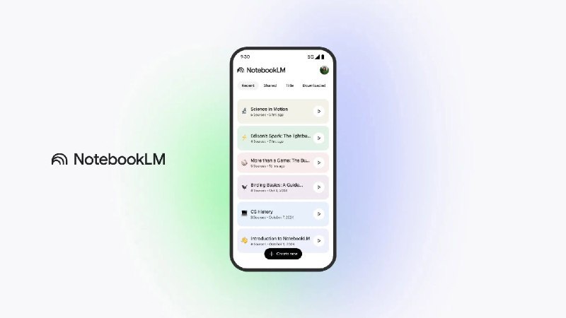 Google 为 NotebookLM 增加“电影化视频概览”功能Google 为 AI 笔记工具 NotebookLM 更新“电影化视频概览”，可把用户的研究资料与笔记生成全动画视频，较去年推出的“视频概览”幻灯片形式进一步升级