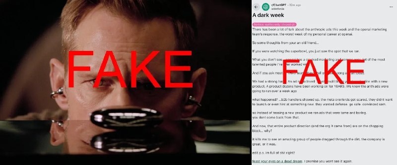 ↩️🖼 OpenAI 澄清超级碗硬件广告泄露传闻：系蓄意策划的虚假信息科技圈🎗在花频道📮:🤖 OpenAI 拟于 9 月发布首款智能耳机，采用金属卵石状设计 OpenAI 计划于 2026 年 9 月推出代号为“Sweetpea”的智能耳机