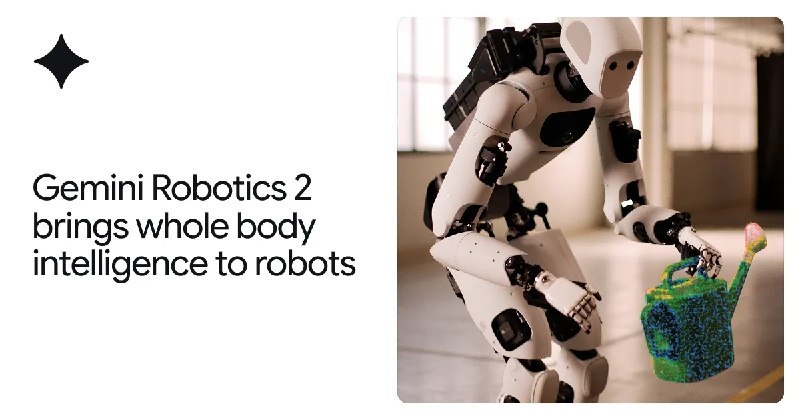 谷歌 DeepMind 发布 Gemini Robotics 2，实现机器人全身智能控制谷歌 DeepMind 于 2026 年 7 月 30 日发布 Gemini Robotics 2 系列模型，首次实现对完整人形机器人的全身智能控制