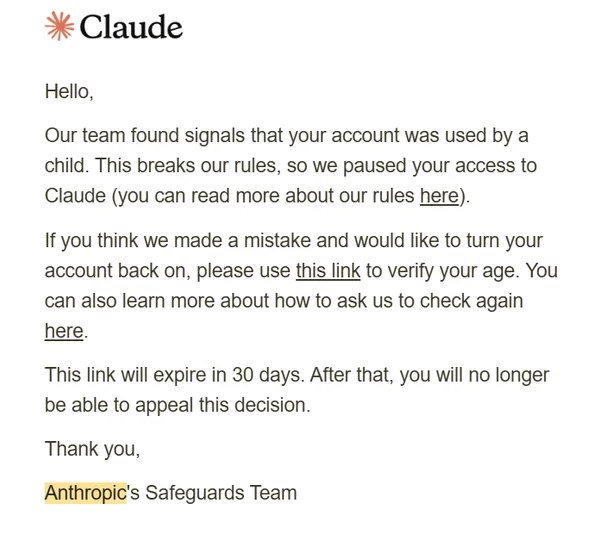 Claude 强制实名验证引发争议：用户担心封号风险最近，AI 公司 Anthropic 推出的 Claude 产品实施了强制身份验证机制，这一举措在用户中引发了广泛的讨论和争议