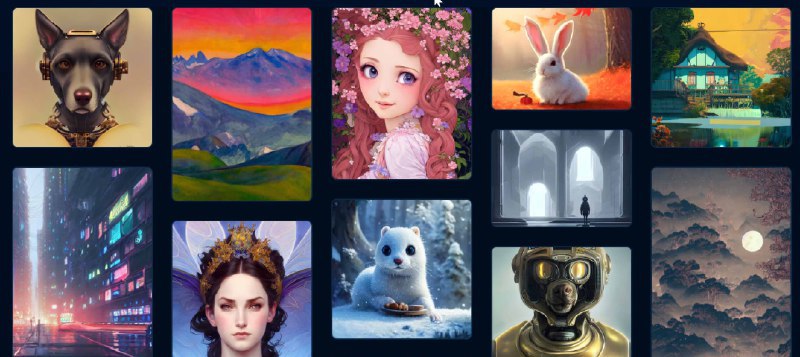 🆔 网站名称：画宇宙⭐️ 网站功能：AI绘画📁 网站简介：一个AI绘画艺术图片生成工具