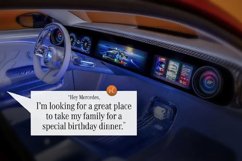 🚗 奔驰集成谷歌AI，升级虚拟助手奔驰将在新款CLA车型中推出下一代MBUX虚拟助手，该助手由谷歌新的汽车AI代理平台驱动