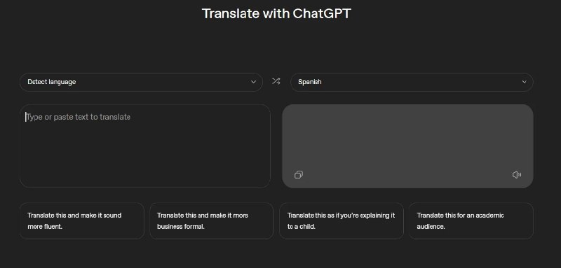 正面硬刚 Google 翻译:OpenAI 秘密上线专属翻译网页，支持图片与文档继搜索引擎之后，OpenAI 再次杀入传统互联网工具腹地