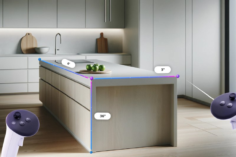 🏠 Meta 的 Quest 3 迎来家居装饰应用：LayoutMeta 的 Quest 3 头显即将迎来一款名为 Layout 的新应用，允许用户测量空间、可视化家具摆放，甚至调整图片水平