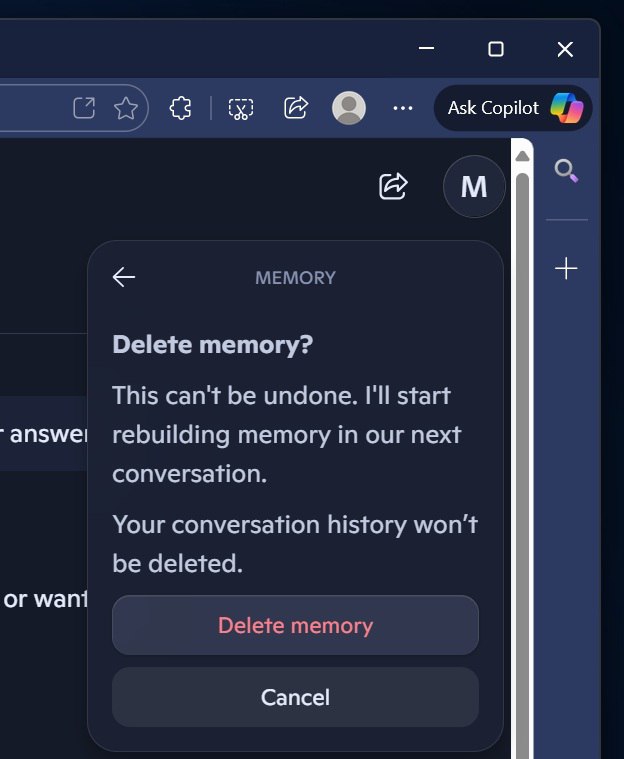 微软Copilot将新增类ChatGPT记忆管理功能 并兼容Google Drive微软Copilot正在准备上线完整的记忆管理功能，并即将支持通过连接器集成Google Drive，体验方式与ChatGPT日益相似