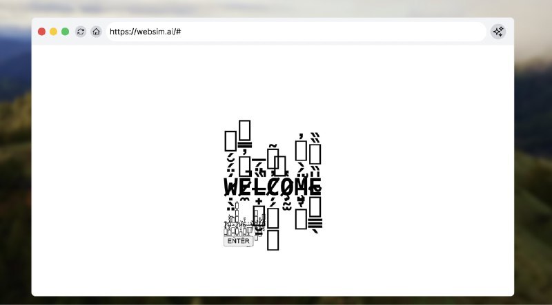 #AI #网站 #Claude🌐 Websim.ai - 通过 AI 实时虚构网站在网站内输入任意一个网址，AI 会通过 Claude 即时生成然后渲染出一个假的网站该网站可以探索「现实互联网的平行宇宙」，包括独特的历史、文化和技术进步据悉当时正有两个 Claude 3 Opus 模型在无休止地自动对话，它们在探索整个宇宙的奥妙...📮投稿 📢频道 💬群聊 🔎索引via 极客分享 - Telegram Channel