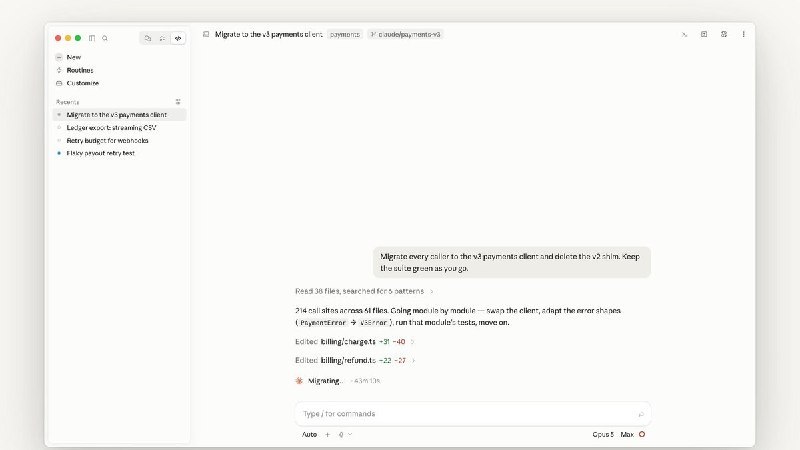 Claude Code 桌面版新增自动继续，额度重置后接续任务Claude Code 桌面版新增“自动继续”复选框