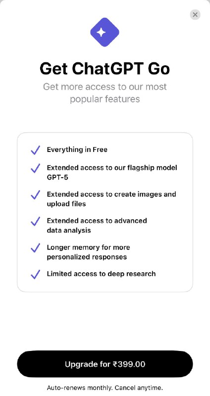 OpenAI将其低价ChatGPT Go订阅套餐扩展到了印度尼西亚在印度之后，OpenAI将其价格实惠的ChatGPT Go订阅计划扩展到了印度尼西亚