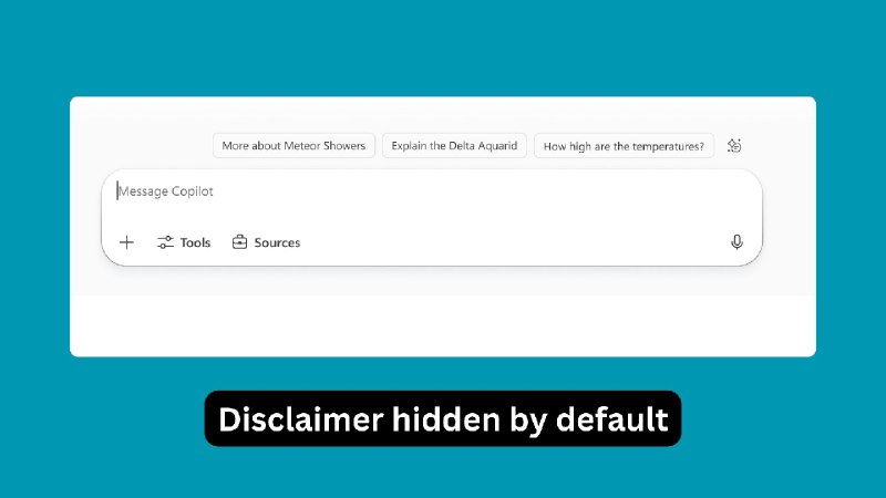 Copilot将默认不显示“AI可能会出错”警告AI模型如ChatGPT等在生成答案的底部，会附带“AI可能会出错”的提示，但微软近日宣布将对Microsoft 365 Copilot中的这一警示进行调整，默认情况下它将不再显示，理由是企业用户认为它过于分散注意力