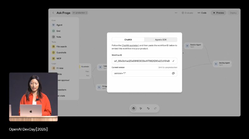 OpenAI推出AgentKit 助力开发者构建并发布AI代理OpenAI于10月6日在其开发者日活动上宣布推出AgentKit工具包，旨在帮助开发者构建和部署AI代理系统