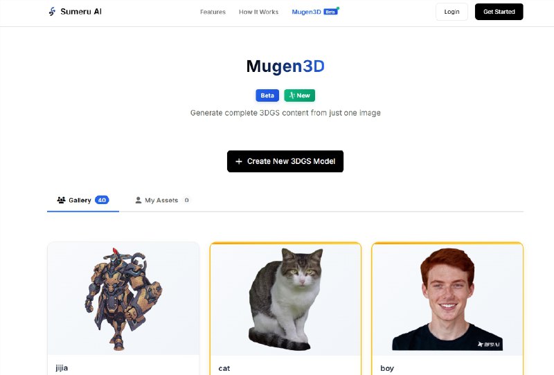 一张图生成逼真3D世界！Mugen3D引爆AI建模革命，还原度竟达100%？3D内容创作的门槛正在被彻底击穿