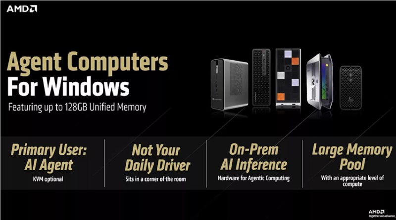 让 AI 跑在自家电脑上：AMD 发布 RyzenClaw 与 RadeonClaw 参考方案AMD 近日正式推出了名为 OpenClaw 的开源框架，并配套发布了两套硬件参考配置:RyzenClaw 与 RadeonClaw