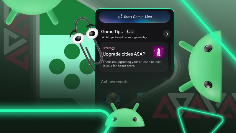 🐶 谷歌推出Play Games Sidekick AI助手，被指像微软Clippy一样烦人谷歌在Android平台推出了新的AI功能Play Games Sidekick，这是一个隐藏的游戏助手，能在用户玩游戏时提供建议、发布任务，还可以截图或直播到YouTube