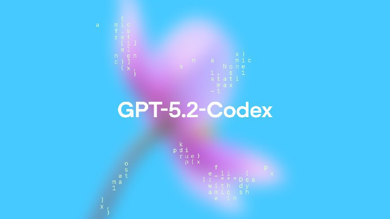 ↩️🖼 OpenAI 发布 GPT-5.2-Codex，显著提升智能编程与网络安全能力科技圈🎗在花频道📮:🤖 OpenAI 推出 GPT‑5.1‑Codex‑Max 强化长时编码与推理能力 OpenAI 发布新一代编码模型 GPT‑5.1‑Codex‑Max，面向长时、复杂的软件开发任务