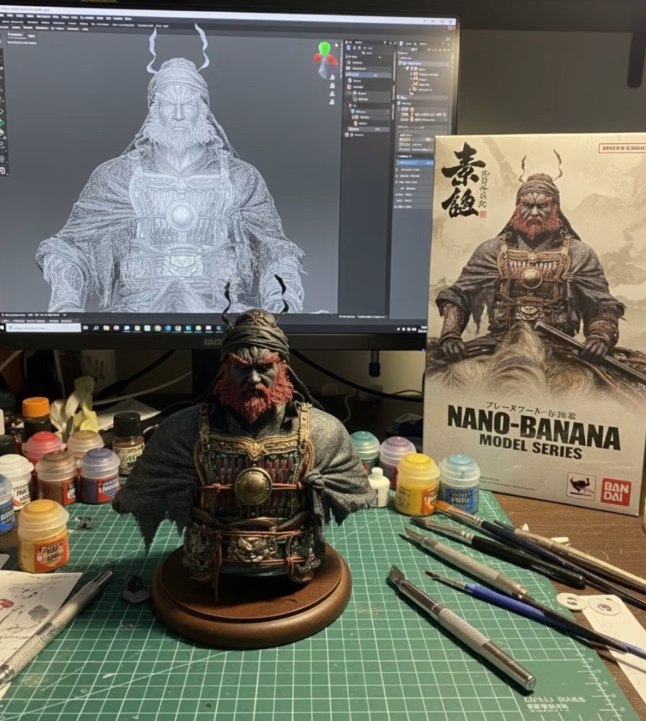 Google Nano Banana模型显露真身 全网疯传的“AI手办图”都是这么来的！近期，一个叫Nano Banana的神秘模型讨论热度非常高