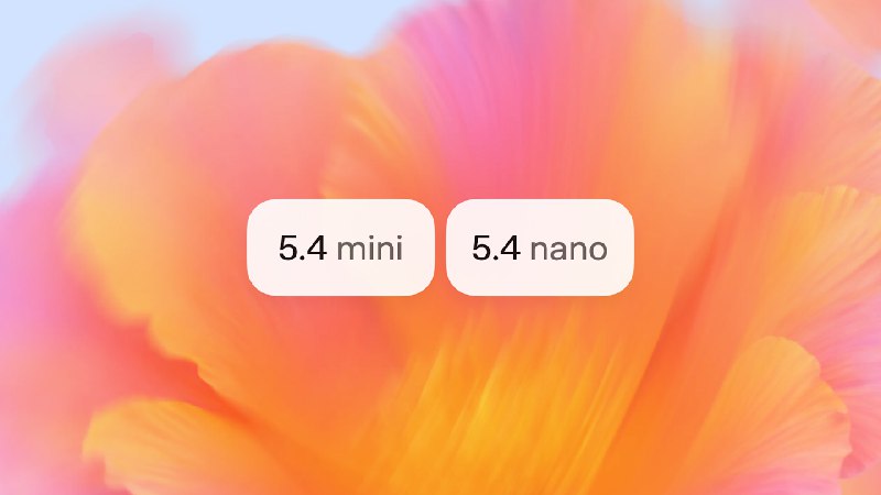 Introducing GPT-5.4 mini and nano