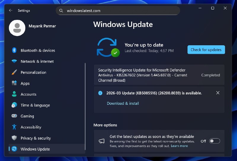 微软发布新带外更新修复Windows 11联网问题最近微软向 Windows 11 发布的累积更新质量肉眼看见的下滑，即这些累积更新带来的新问题似乎更加频繁，这也迫使微软不停地发布 OOB 带外更新来修复某些比较紧急的问题