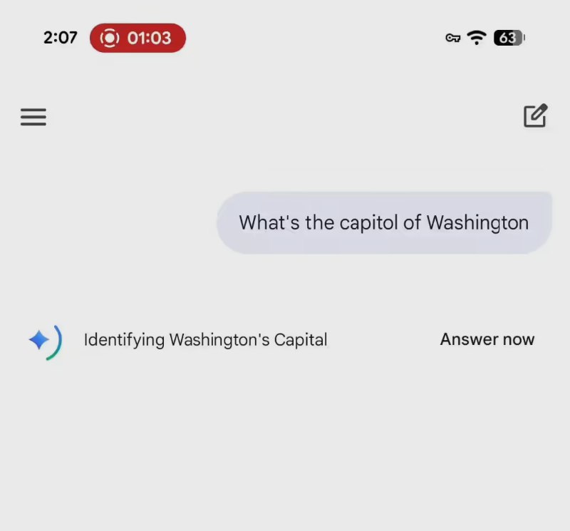 谷歌 Gemini 新功能上线！让你快速获取答案，告别漫长思考在人工智能领域持续发力的谷歌，近日在其 Gemini 应用中推出了全新的 “立即回答” 功能