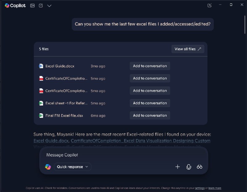 Windows 11 Copilot 推出全新“首页”界面 AI体验更接近开始菜单微软正在为Windows 11的Copilot智能助手推送全新“Home（首页）”界面，这取代了以往以对话为核心的传统设计